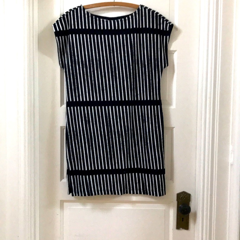 Marimeko for Target sz Small Swim coverup classic black and white stripe pattern